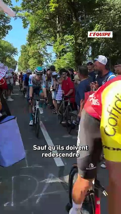 Pourquoi les coureurs ont un sifflet après les étapes de montagne - Tour de France