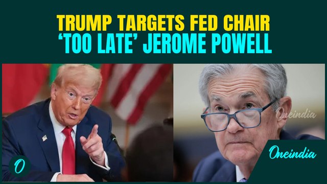 Trump BLASTS Fed Chair Jerome Powell | ‘He will be out soon’ | Clash over Interest rates escalates
