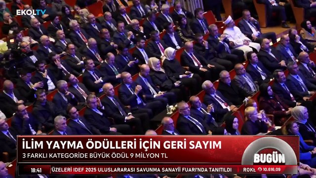 İlim Yayma Ödülleri'nde geri sayım başladı: 9 milyon TL’lik ödül başvuru sahiplerini bekliyor