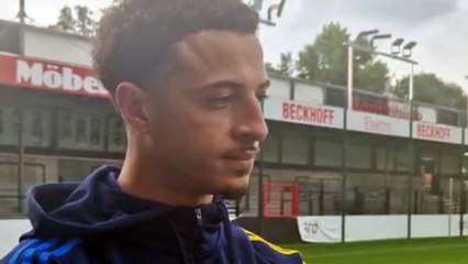 Ethan Ampadu reflects on the first friendly of Leeds United's pre-season camp in Germany