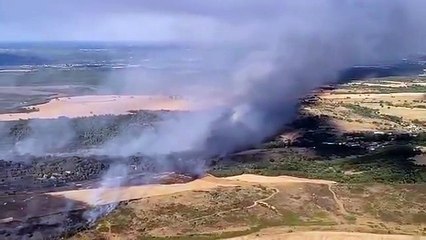 Incendio en Ferreras