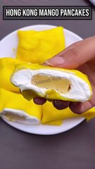 Delicious Hong Kong Mango Pancakes Recipe👉🏻 https://youtu.be/g3QFrN0CKTM?si=_emKAo9Tai0CmMOA        #tastemadeworld #pancake #mangopancake #hongkongpancake #hongkongpancake #breakfast