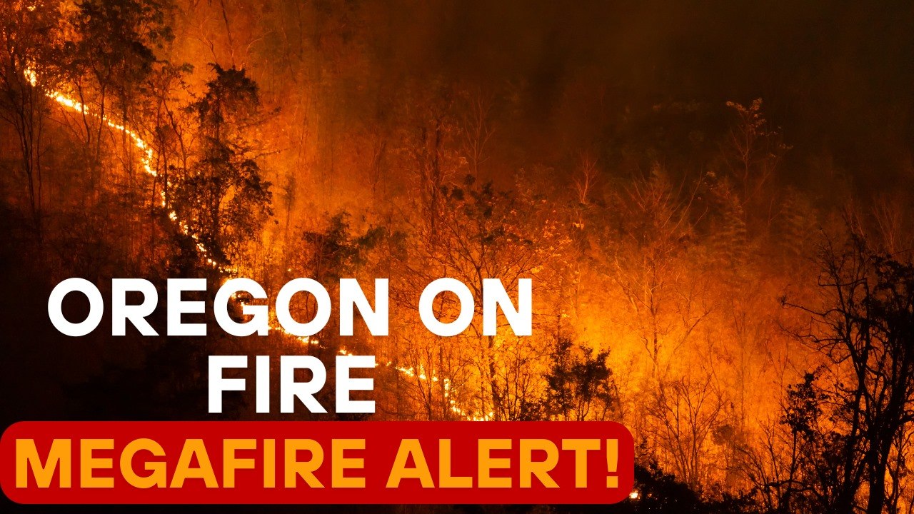 Oregon Wildfire Nears 'Megafire' Status as It Becomes Largest in US This Year!