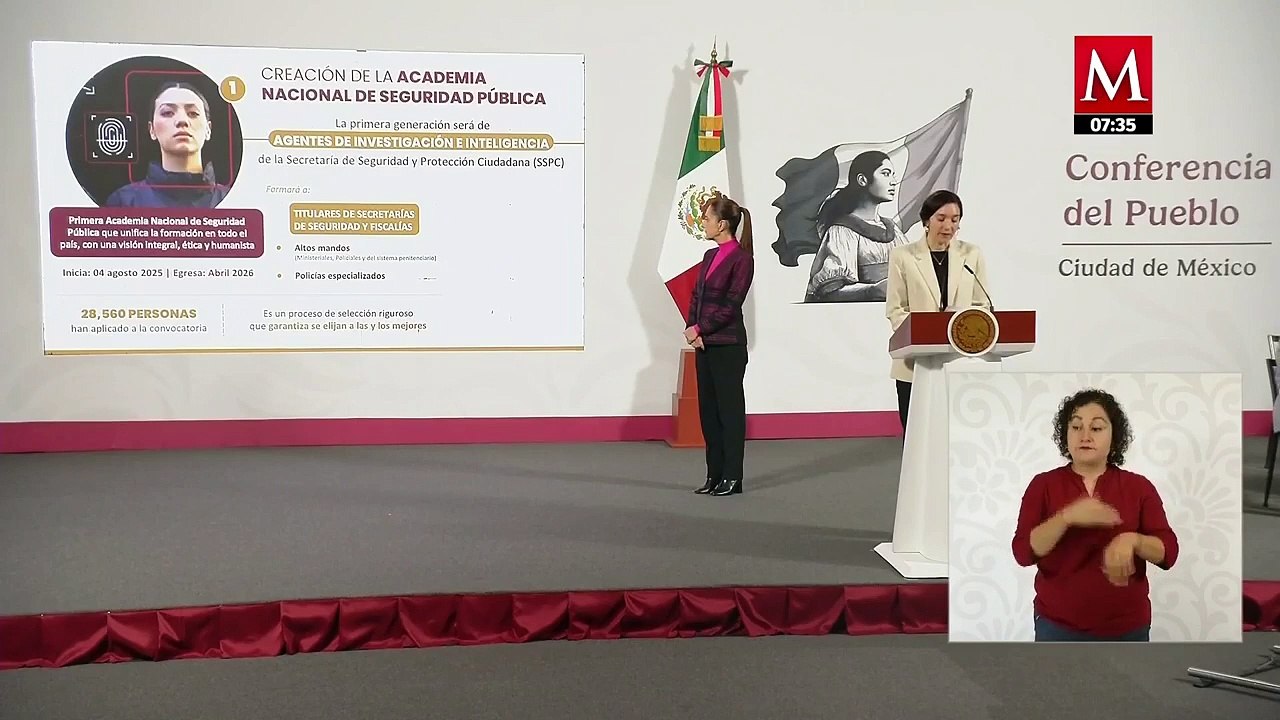 ¡Oficial! Informan que México contará con Academia Nacional de Seguridad Pública