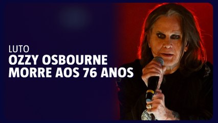 Ozzy Osbourne morre aos 76 anos