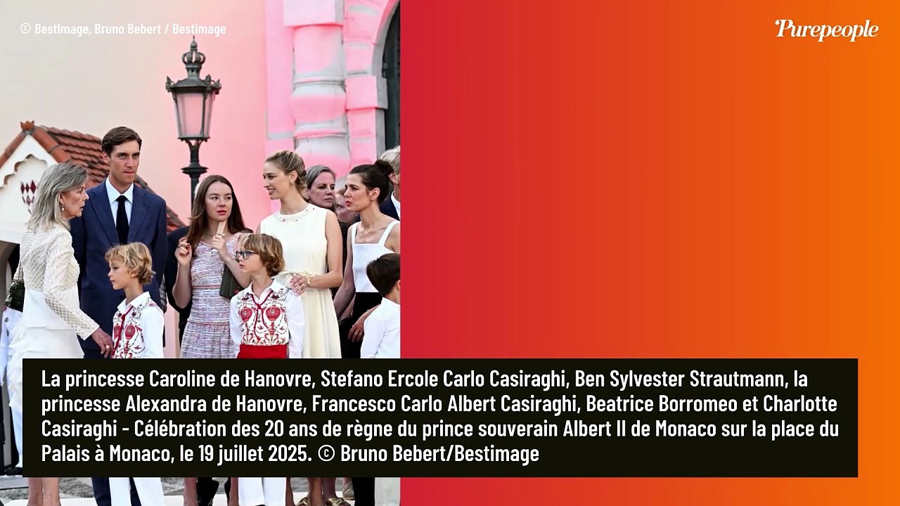 Grand-mère protectrice, Caroline de Monaco veille au grain sur Stefano le fils de Pierre Casiraghi et Beatrice Borromeo