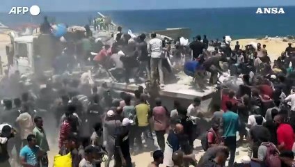 Gaza, gli aiuti intercettati prima dell'arrivo nei punti di distribuzione