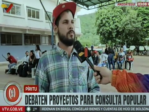 Juventud comunera de Anzoátegui debaten proyectos para la Consulta Popular del 27-J