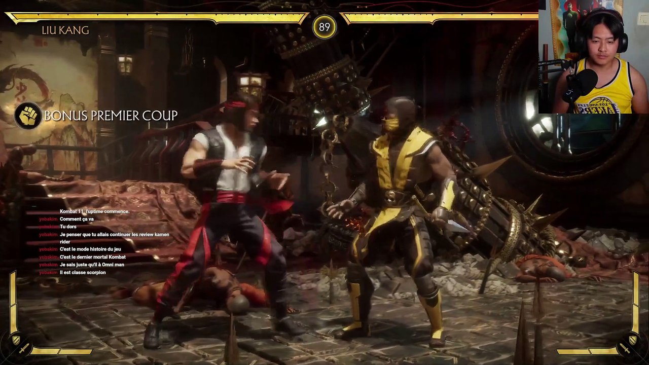 Liu Kang vs Scorpion