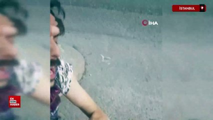 İstanbul Kadıköy'de motosiklet kazasında yaralanan genç feryat etti