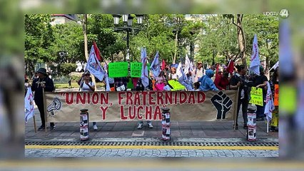 Antorchistas exigen servicios básicos al gobernador