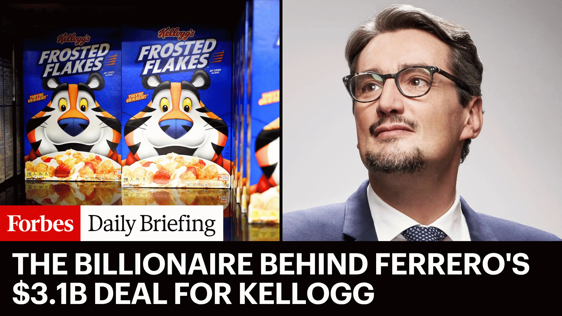 Meet the Italian Tycoon Driving Ferrero’s .1 Billion Acquisition of Kellogg