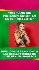 Ninel Conde reacciona a las declaraciones de José Manuel Figueroa