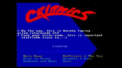 Amiga Demo Megademo 2 by Crionics (1990)