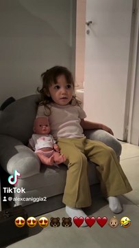 ¿Se viene otro bebé? El video con el que Alex Caniggia y Melody Luz hablaron de un posible hermanito para Venezia