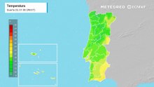Temperaturas aumentam nos próximos dias e podem persistir elevadas até ao início de julho em Portugal Continental.
