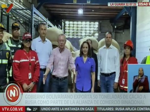 Venezuela exportará 50 toneladas de cacao a Rusia