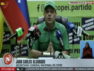 Partido Copei: Debemos dar una muestra de civismo al mundo ejerciendo nuestro derecho al voto