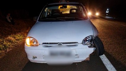 Roda se desprende de veículo e atinge outros dois na BR-277