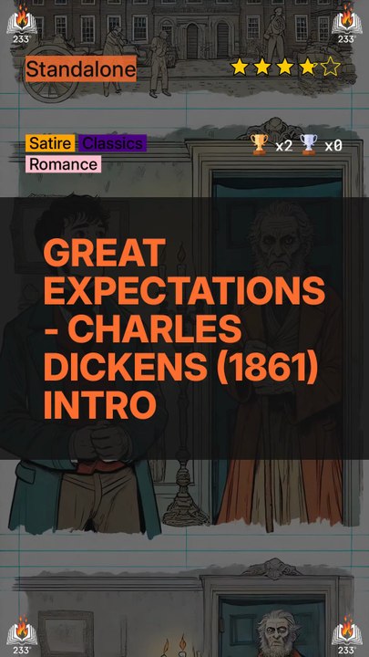Great Expectations - Charles Dickens (1861) Intro