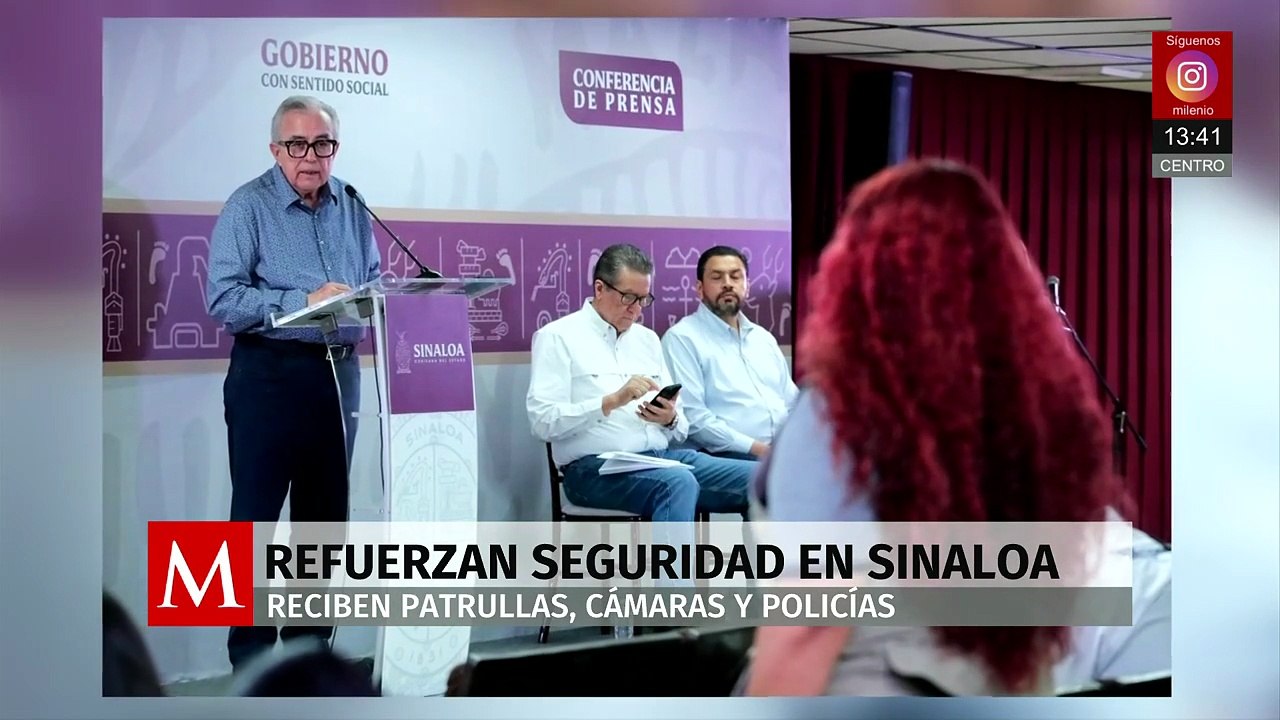 Sinaloa fortalece su seguridad con patrullas, cámaras y más policías