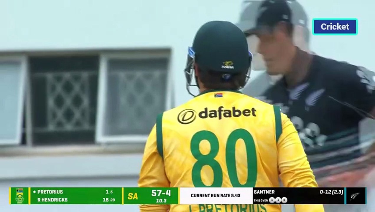 New Zealand vs South Africa 5th T20 Match Highlights - Zimbabwe T20I Tri-Series 2025