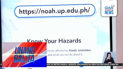 Paano malaman ang hazard level sa inyong lugar? | Unang Balita