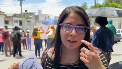 Protesta contra el maltrato animal en Edomex