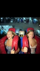 They still look this good on a thrill ride?! 😍 #shorts