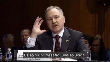 Peter Lamelas dijo que quiere expulsar a China "poco a poco" de Argentina
