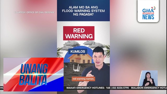 Dingdong Dantes, may important video reminders mula sa NDRRMC sa gitna ng kalamidad | Unang Balita