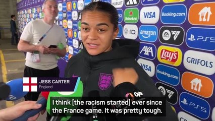 'The colour of my skin has nothing to do with my performances' - Carter