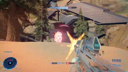 On a good vibe, just kicking it and playing Halo Infinite