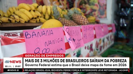 Mais de 3 milhões de brasileiros saíram da pobreza