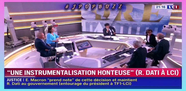 Scène incroyable sur LCI, hier soir, quand Rachida Dati revient en direct sur le plateau pour rectifier des propos tenus par des chroniqueurs sur son affaire !