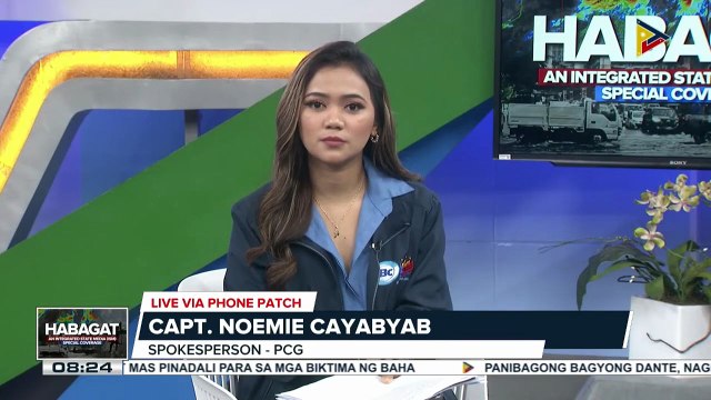 Panayam kay PCG Spokesperson Capt. Noemie Cayabyab hinggil sa sitwasyon sa mga pantalan sa bansa