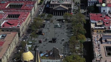 En marzo concluye la remodelación mundialista de la Plaza de la Liberación