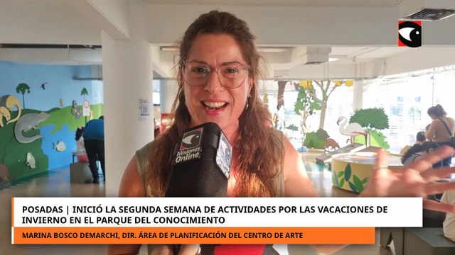 Inició la segunda semana de actividades de vacaciones de invierno en el Parque del Conocimiento