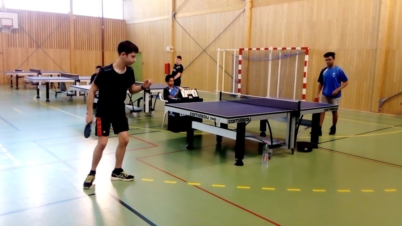 Championnats de Tennis de Table à Nogent le 04/02/18 - Phase 2 - Nogent 1 vs Chancenay-Slo TT 2