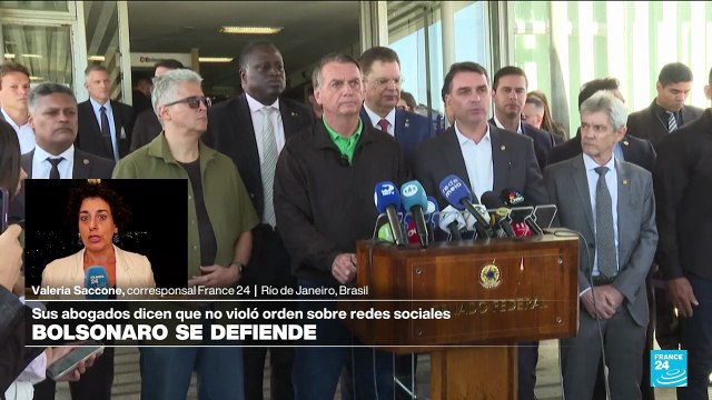 Brasil: Bolsonaro dice que no violó la prohibición de aparecer en redes sociales