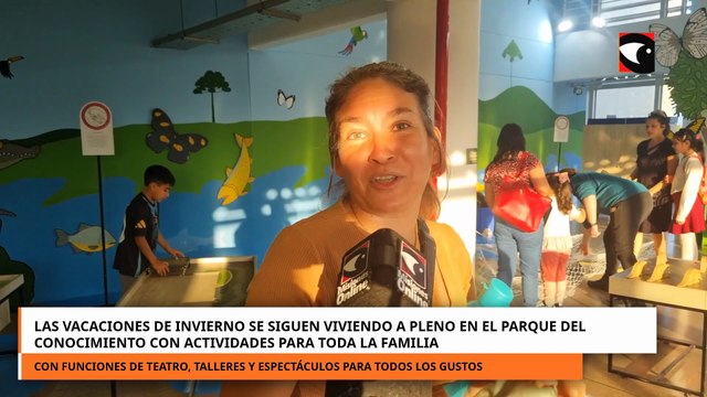 vacaciones de invierno a pleno en el parque del conocimiento con actividades para toda la familia