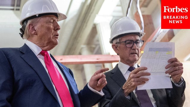 Reporter Presses Russell Vought On 'Discrepancy' Between Trump And Powell Over Cost Of Fed Renovations