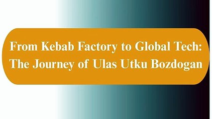 Ulas Utku Bozdogan Malta: From Hospitality Roots to Tech Leadership