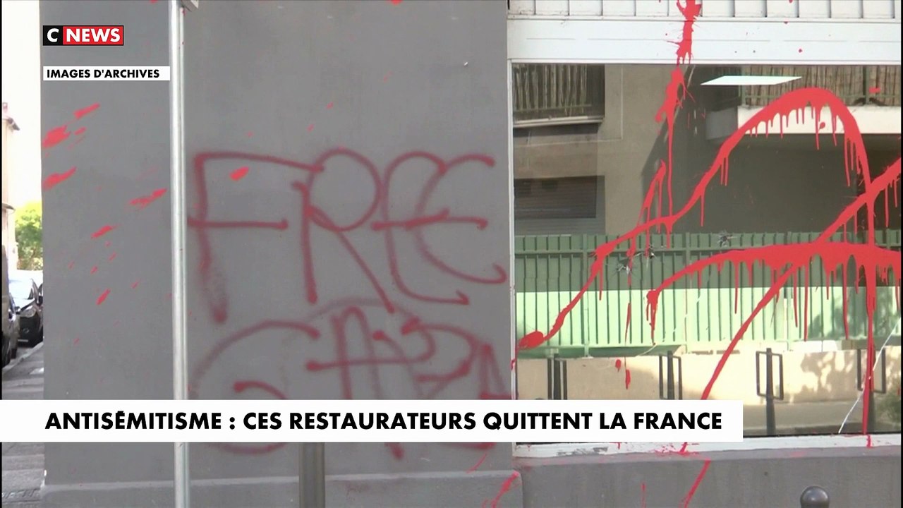 Antisémitisme : Un couple de restaurateurs décide de quitter la France avec leurs enfants, pour partir vivre en Israël, après la vandalisation de leur établissement casher de Villeurbanne, près de Lyon