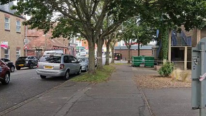 Portsmouth emergency incident at block