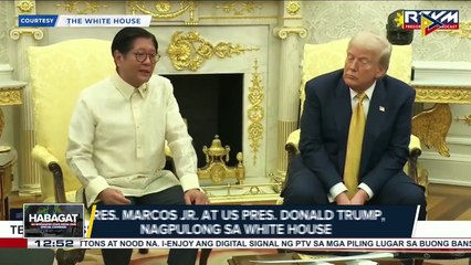 PBBM, at U.S. Pres. Donald Trump, nagpulong sa White House