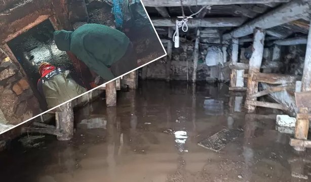Ardahan'da sağanak sele dönüştü! Dere taştı, evleri su bastı