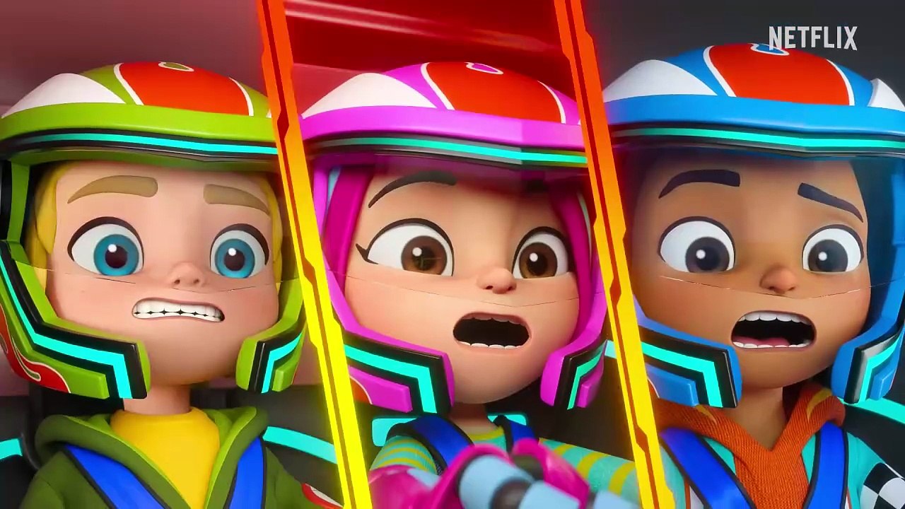 The Racers Save the Day with FRENCH FRIES! 🍟😱 Hot Wheels Let's Race _ Netflix Jr