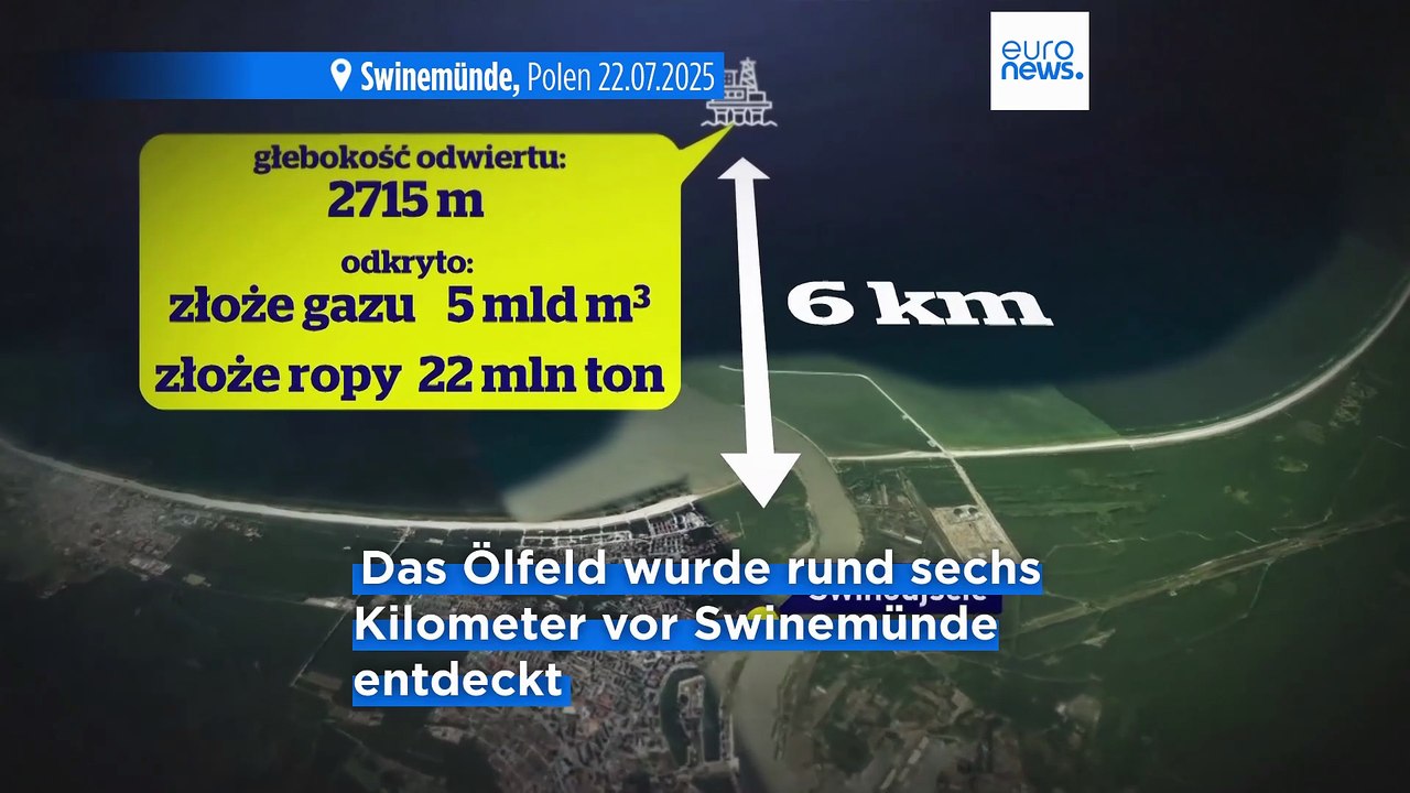 'Historischer Moment' für Polen: Wie geht es weiter mit dem Ölvorkommen vor Usedom?