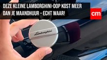 Deze kleine Lamborghini-dop kost meer dan je maandhuur – echt waar!